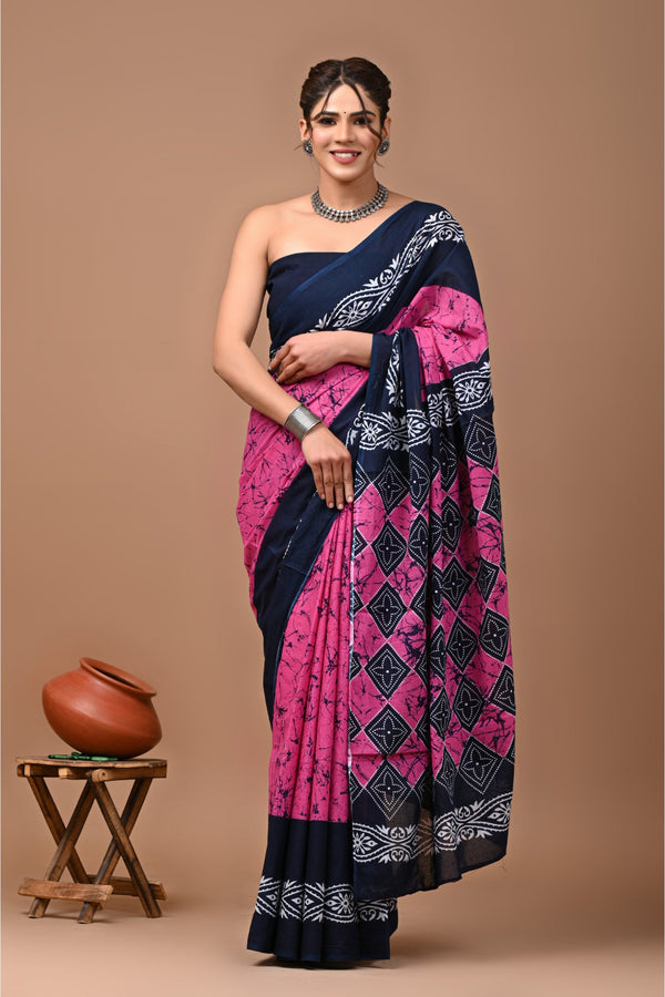 Whisper-Light Cotton Sarees with Ethereal Elegance