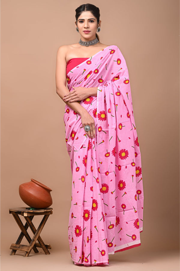 Luxe Cotton Mulmul Sarees as Luxury Edition