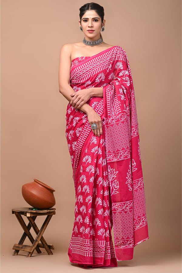 Premium Cotton Mulmul Sarees as Elite Picks