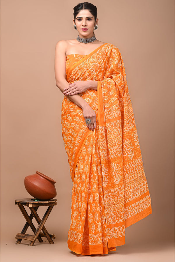 Trendsetting Mulmul Sarees for Fashion Forward Look