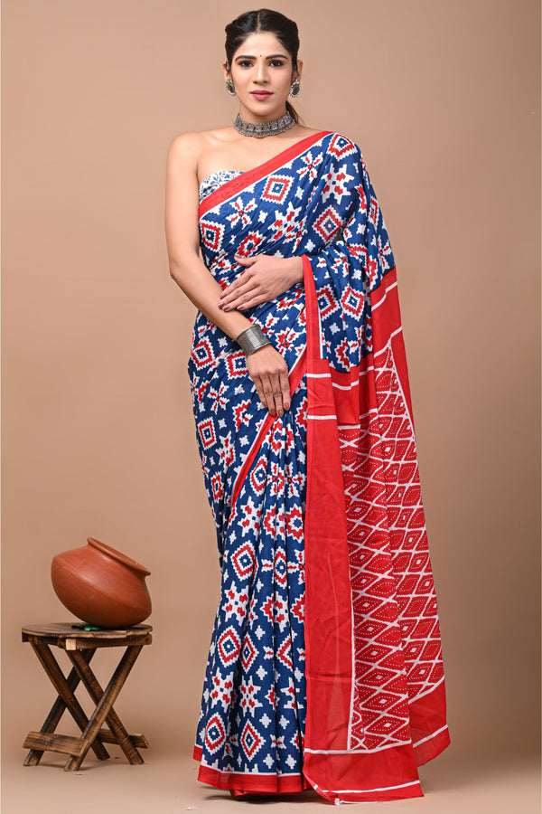 Premium Cotton Mulmul Saree Collection as Elite Picks