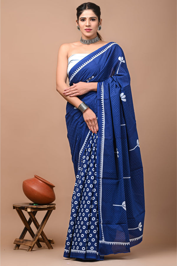 Trendsetting Mulmul Sarees for Fashion Forward Look