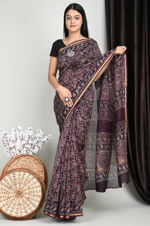 Ethnic Grandeur: Chanderi Silk Sarees for Grand Celebrations