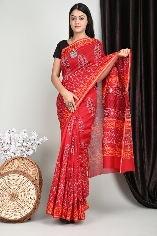 Premium Collection: Chanderi Silk Sarees for Luxury Aficionados