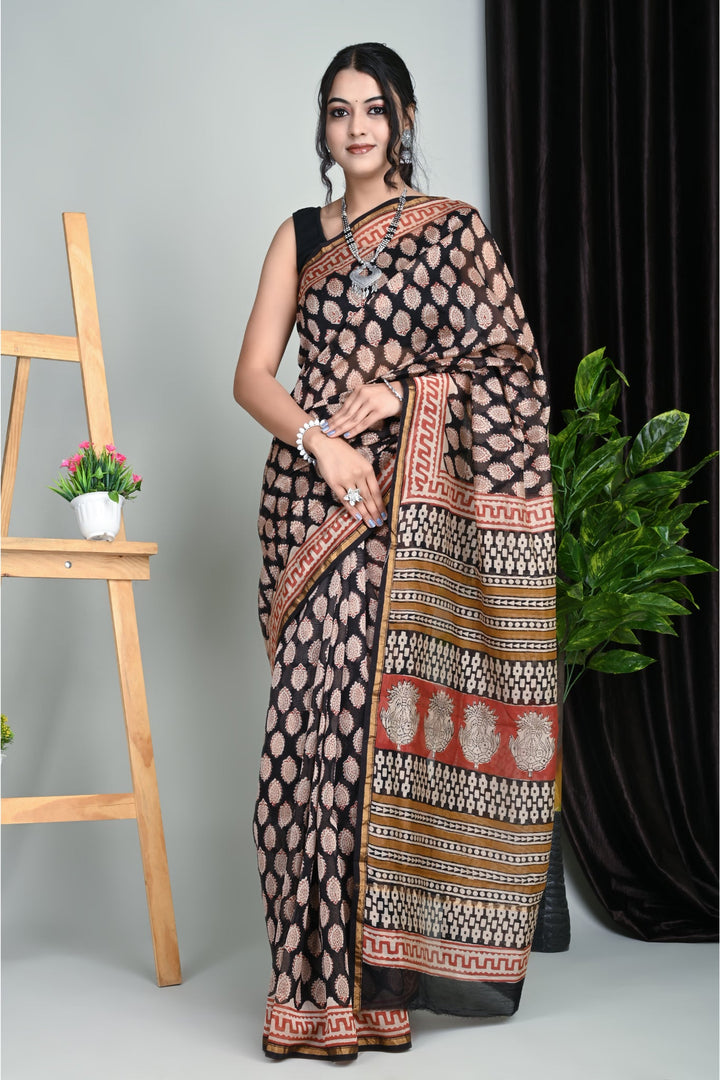 Traditional Heritage: Chanderi Silk Sarees Reflecting Cultural Roots