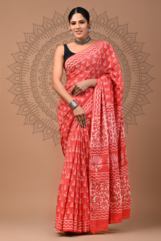 Prints: Luxurious Printed Cotton Sarees