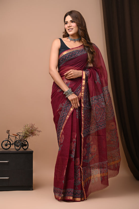 Kota Doria: Doriya Cotton Sarees