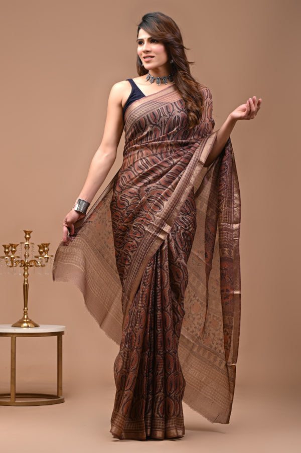 Kota Silk: Exquisite Kota Doria Drapery