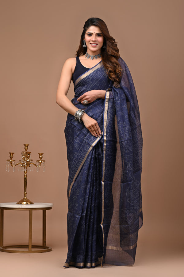 Kota Silk: Classic Kota Silk Sari