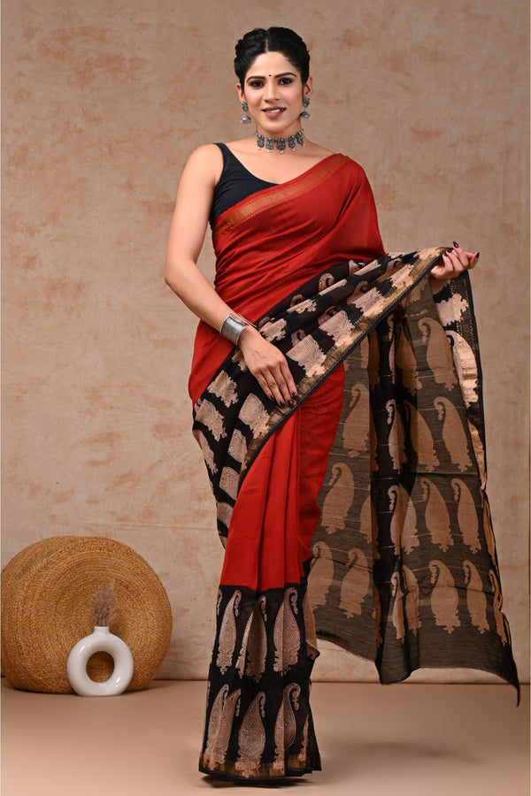 Tradition Revived: Maheshwari Heritage in Indian Silk Sari