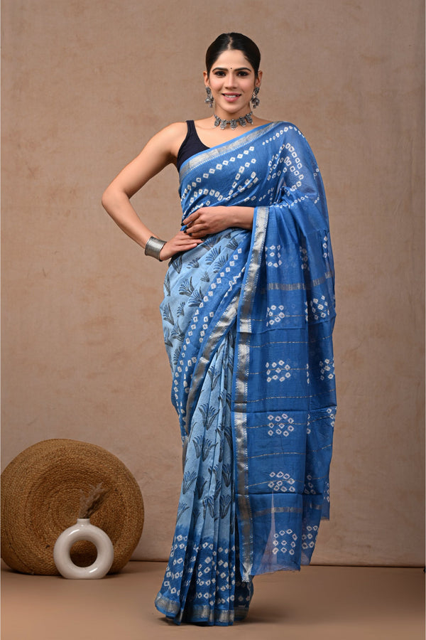 Maheshwari Heritage Woven into Indian Silk Sari